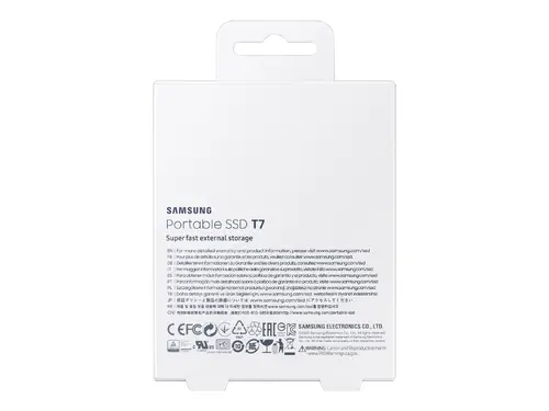 Hard disk, Samsung Portable SSD T7 2TB, USB 3.2, Citire 1050 MB/s Scriere 1000 MB/s, Gri Titan - 4