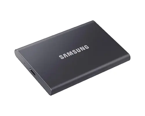 Твърд диск, Samsung Portable SSD T7 2TB, USB 3.2, Read 1050 MB/s Write 1000 MB/s, Titan Gray - image 3