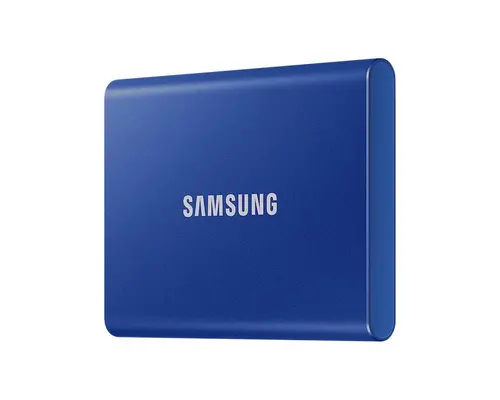 Hard disk, Samsung Portable SSD T7 2TB, USB 3.2, Citire 1050 MB/s Scriere 1000 MB/s, Albastru indigo - 3