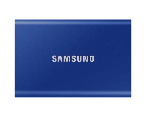 Σκληρός δίσκος, Samsung Portable SSD T7 2TB, USB 3.2, Ανάγνωση 1050 MB/s Εγγραφή 1000 MB/s, Μπλε indigo - 1