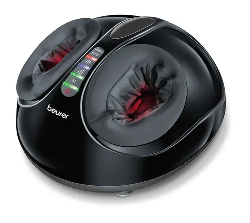 Масажор, Beurer FM 90 Shiatsu foot massager;Shiatsu and air pressure massage; Heat function; 3 massage programmes; 3 intensity levels of air compression massage; shoe size 46; washable and removable cover - image 1
