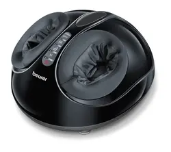 Масажор, Beurer FM 90 Shiatsu foot massager;Shiatsu and air pressure massage; Heat function; 3 massage programmes; 3 intensity levels of air compression massage; shoe size 46; washable and removable cover