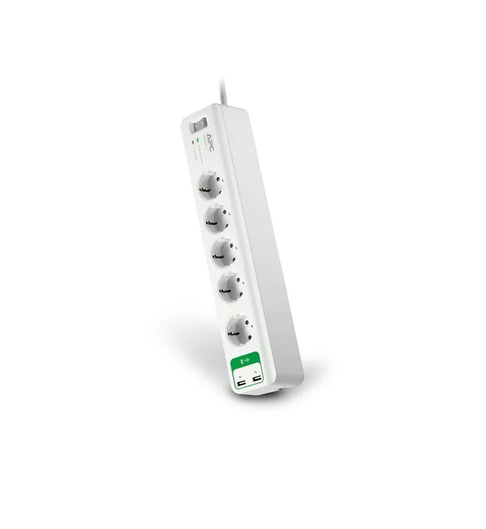 Филтър, APC Essential SurgeArrest 5 outlets with 5V, 2.4A 2 port USB charger 230V Germany - image 1