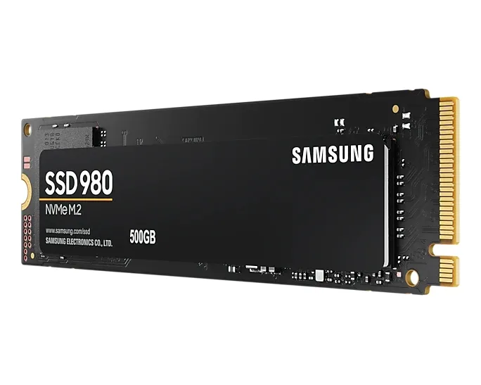 Твърд диск, Samsung SSD 980 500GB PCIe 3.0 NVMe 1.4 M.2 V-NAND 3-bit MLC, Pablo Controller, 256-bit Encryption, Read 3100 MB/s Write 2600 MB/s - image 2