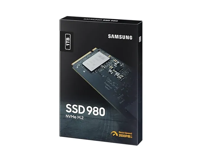 Твърд диск, Samsung SSD 980 1TB PCIe 3.0 NVMe 1.4 M.2 V-NAND 3-bit MLC, Pablo Controller, 256-bit Encryption, Read 3500 MB/s Write 3000 MB/s - image 4