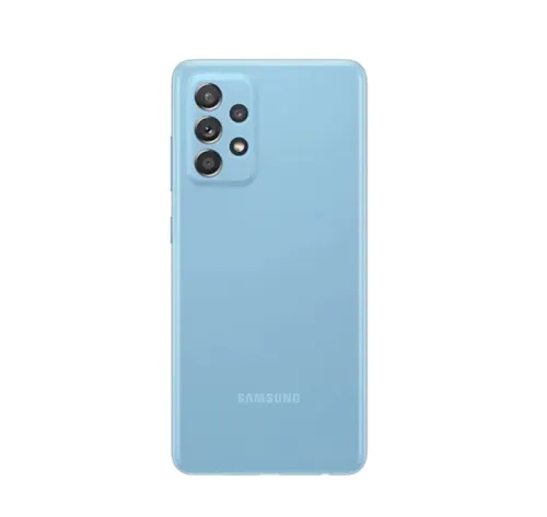 Мобилен телефон, Samsung SM-A525 GALAXY A52 128 GB, Octa-Core (2x2.2 GHz, 6x1.8 GHz), 6 GB RAM, 6.5" 1080x2400 90 Hz Super AMOLED, 64.0 MP + 8.0 MP + 5.0 MP + 2.0 MP + 32.0 MP Selfie, 4500 mAh, 4G, Dual SIM, Blue - image 1