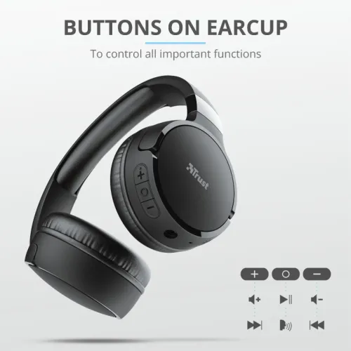 Слушалки, TRUST Zena Bluetooth Wireless Headphones - image 8