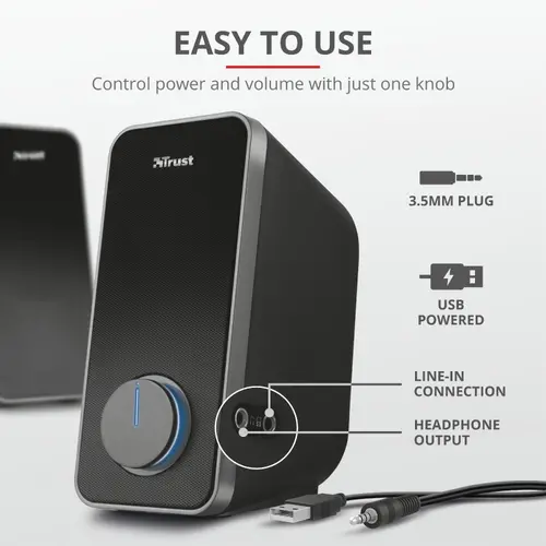 Тонколони, TRUST Arys 2.0 Speaker - image 3