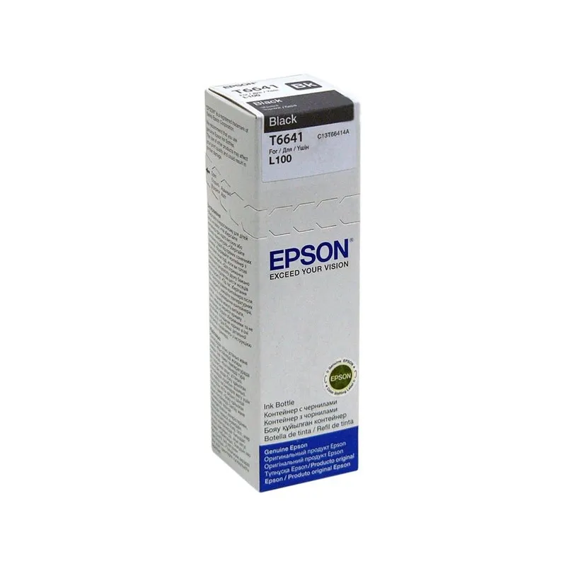 Консуматив, Epson T6641 Black ink bottle 70ml - image 1