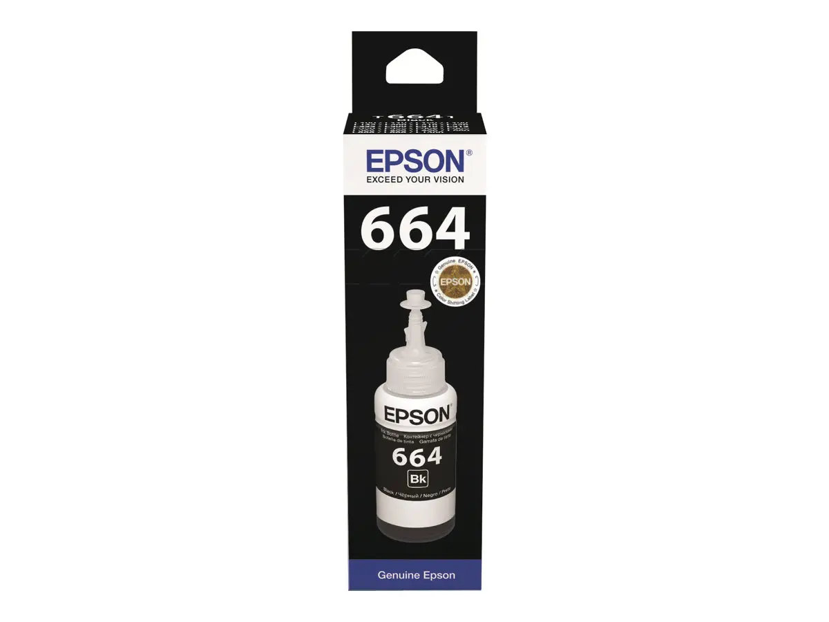 Консуматив, Epson T6641 Black ink bottle 70ml - image 3