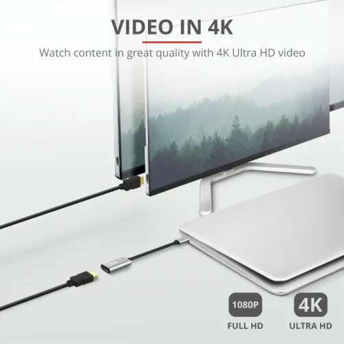 Адаптер, TRUST Dalyx USB-C HDMI Adapter - image 6