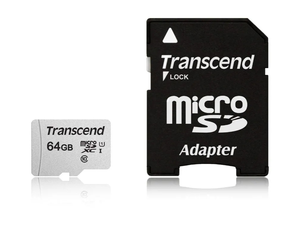 Памет, Transcend 64GB microSD UHS-I U1 (with adapter)