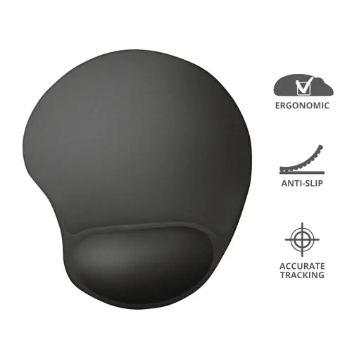 Βάση ποντικιού, TRUST Bigfoot Mousepad - μαύρο - 2