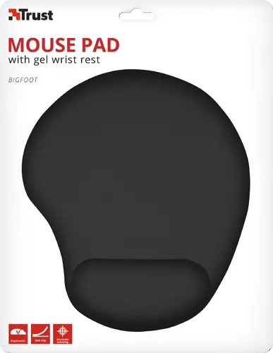 Covoraș pentru mouse, TRUST Bigfoot Mousepad - negru - 4