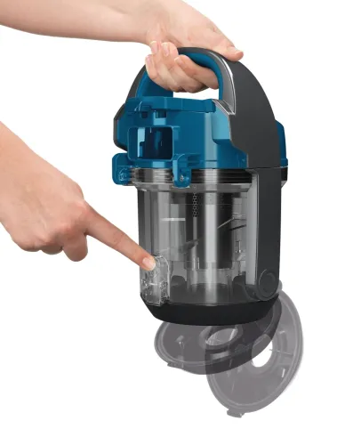 Прахосмукачка, Bosch BGS05A220, Vacuum Cleaner, 700 W, Bagless type, 1.5 L, 78 dB(A), Energy efficiency class A, blue/stone gray - image 1