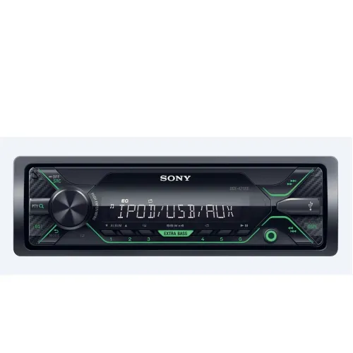Рисийвър, Sony DSX-A212UI In-car Media Receiver with USB, Green illumination