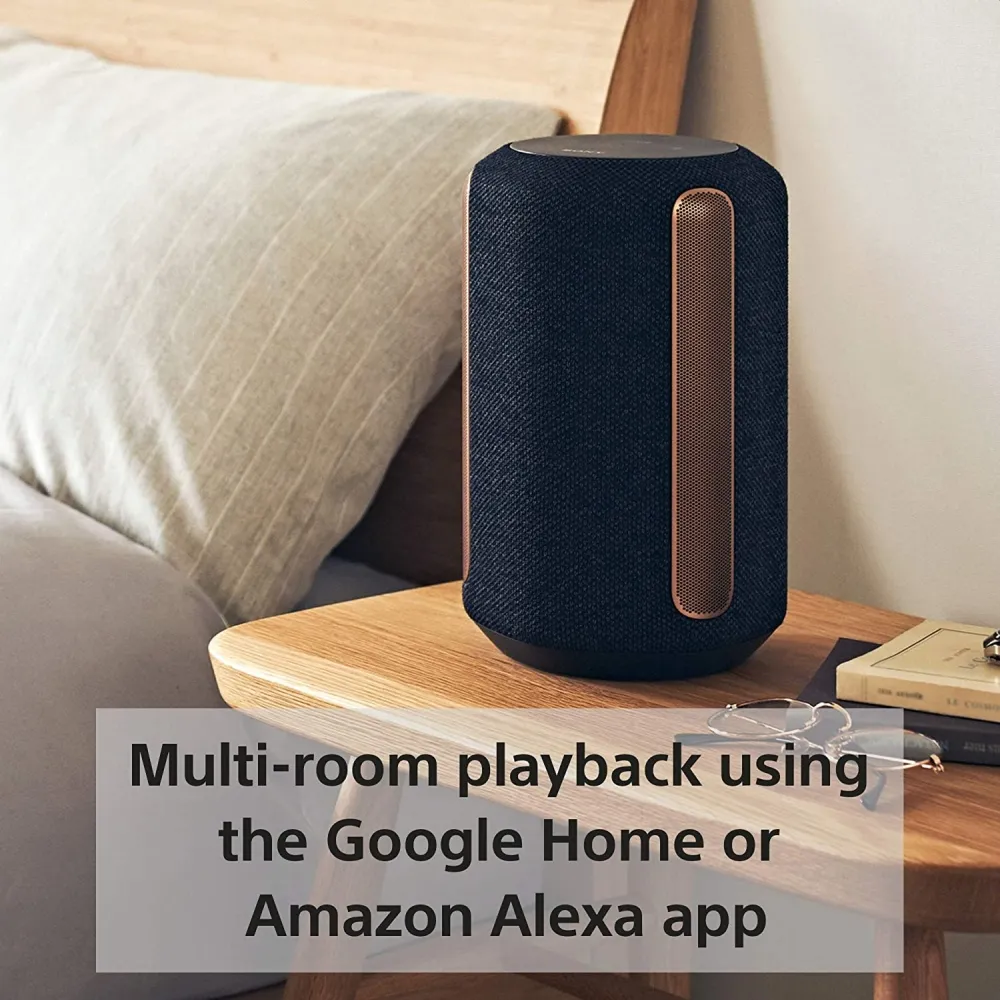 Тонколони, Sony SRS-RA3000 Portable Bluetooth Speaker, Black - image 6