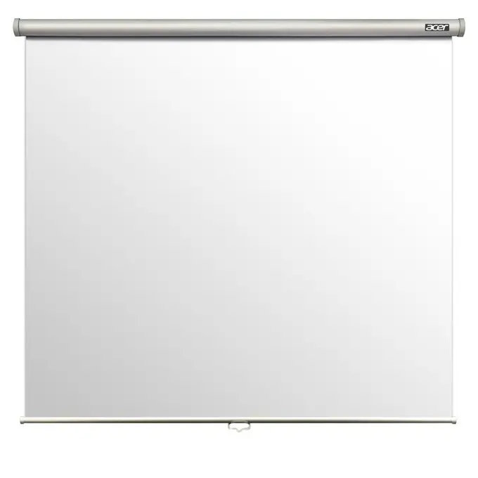 Οθόνη, Acer M87-S01MW Projection Screen, 87" (1:1), 70''x70'' (Area 1740mm X 1740mm), Wall & Ceiling, Matte White, Manual, 5.5Kg