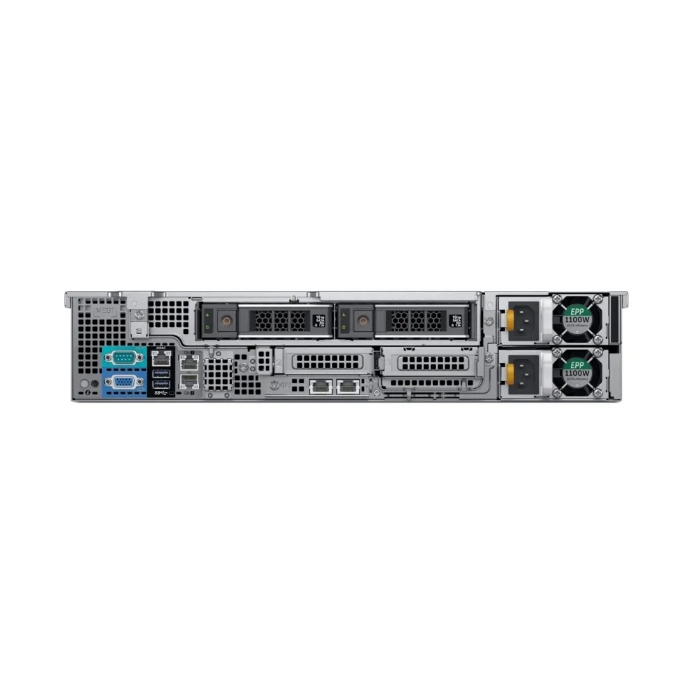 Сървър, Dell PowerEdge R540, Intel Xeon Silver 4210R (2.4G, 10C, 13.75M), 16GB 3200 RDIMM, 480GB SSD, PERC H730P, iDRAC9 Enterprise, Redundant PS (1+1) 495W, Chassis 12 x 3.5" Hot Plug, 3Y Basic NBD - image 3
