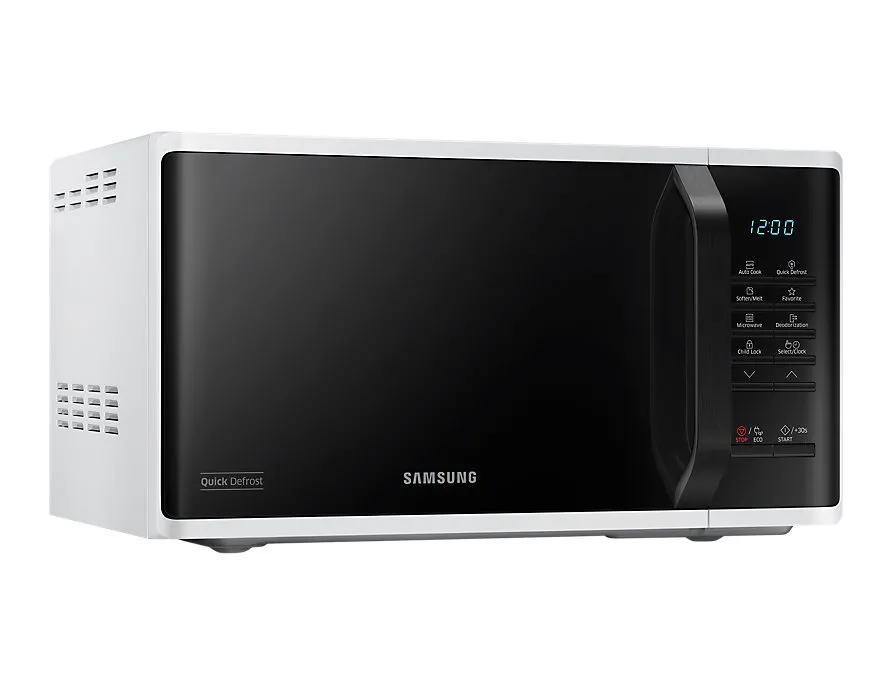 Микровълнова печка, Samsung MS23K3513AW, Microwave, 23l, 800W, LED Display, White - image 3