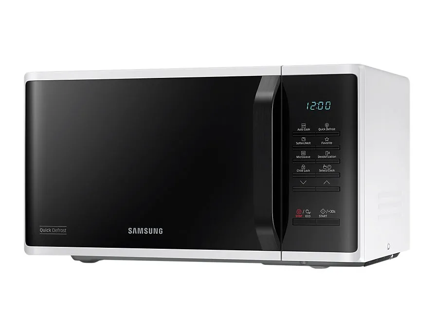 Микровълнова печка, Samsung MS23K3513AW, Microwave, 23l, 800W, LED Display, White - image 4