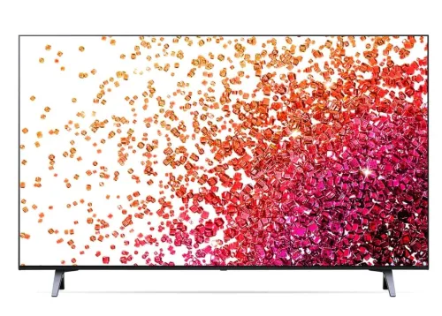 Телевизор, LG 43NANO753PA, 43" 4K IPS HDR Smart Nano Cell TV, 3840x2160, DVB-T2/C/S2, Active HDR ,HDR 10 PRO, webOS Smart TV, ThinQ AI, WiFi, Clear Voice, Bluetooth, Miracast / AirPlay, Two Pole stand, Black - image 1