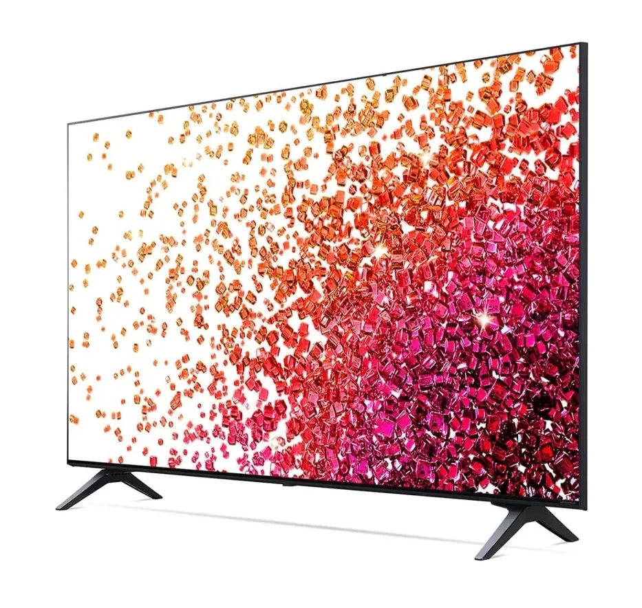 Телевизор, LG 43NANO753PA, 43" 4K IPS HDR Smart Nano Cell TV, 3840x2160, DVB-T2/C/S2, Active HDR ,HDR 10 PRO, webOS Smart TV, ThinQ AI, WiFi, Clear Voice, Bluetooth, Miracast / AirPlay, Two Pole stand, Black - image 2