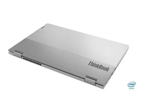 Лаптоп, Lenovo ThinkBook 14s Yoga Intel Core i7-1165G7 (2.8GHz up to 4.7GHz, 12MB), 16GB (8GB+8GB) DDR4 3200MHz, 512GB SSD, 14" FHD (1920x1080) IPS Glossy, Touch, Intel Iris Xe Graphics, WLAN, BT, 720p Cam, Backlit KB, FPR, Mineral Grey, 4 cell, Win 10 Pro, 3Y - image 2