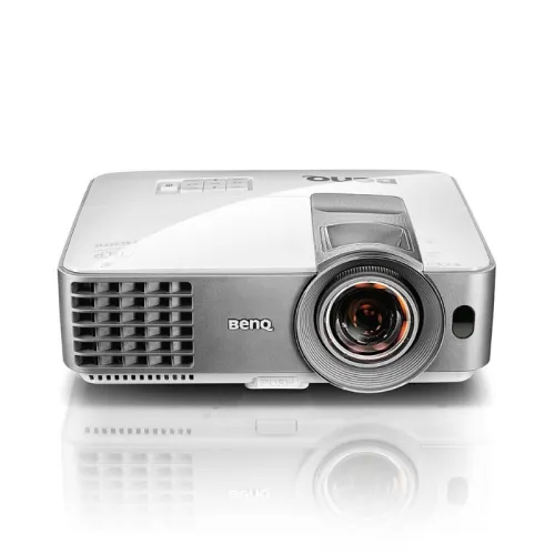 Мултимедиен проектор, BenQ MS630ST, Short Throw, DLP, SVGA (800x600), 13000:1, 3200 ANSI lumens, Zoom 1.2x, Glass Lenses, Infographic Mode, Auto Vertical Keystone, VGA, 2xHDMI, S-Video, RCA, USB Type A, Audio in/out, Audio L/R in RCA, RS232, Speaker 10W x 1, Up To 10000 hr - image 2