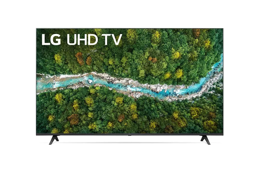 Телевизор, LG 65UP77003LB, 65" 4K IPS UltraHD TV 3840 x 2160, DVB-T2/C/S2, webOS Smart TV, ThinQ AI, Quad Core Processor 4K, WiFi 802.11ac, HDR10, HLG, AI Sound, Voice Controll, Miracast / AirPlay 2,  HDMI, CI, LAN, USB, Bluetooth, 2 pole Stand, Dark Gray
