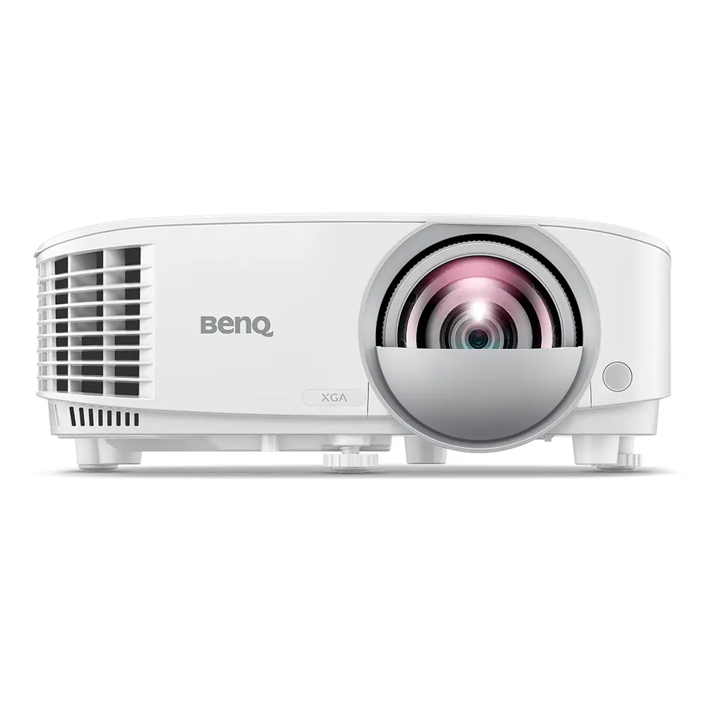 Мултимедиен проектор, BenQ MX808STH, Short Throw, DLP, XGA (1024x768), 20 000:1, 3600 ANSI Lumens, Anti-Dust Sensor, VGA, 2xHDMI, VGA out, Audio in/out, RS232, USB (typeA) 5V/1.5A, Speaker 1x10W, Optional interactive kit(PW02/PT12), Optional QCast QP20, White