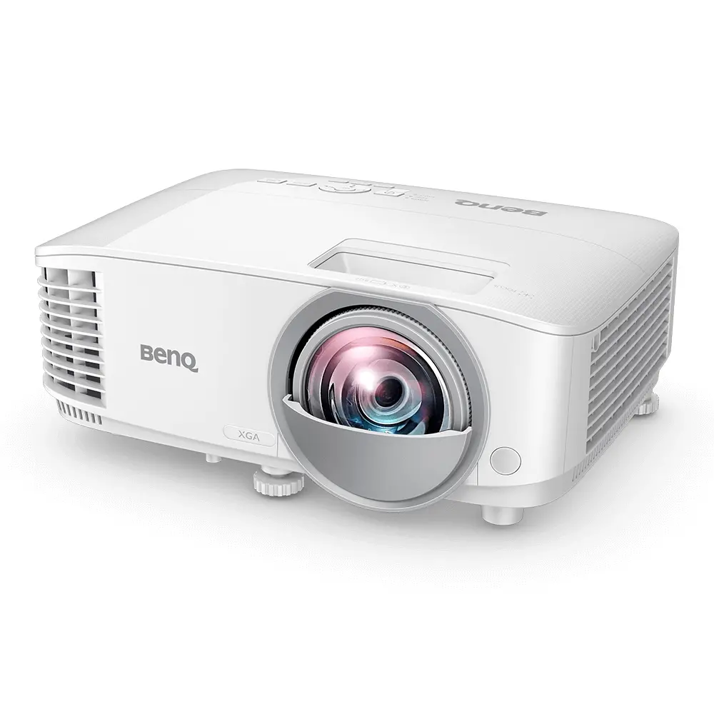 Мултимедиен проектор, BenQ MX808STH, Short Throw, DLP, XGA (1024x768), 20 000:1, 3600 ANSI Lumens, Anti-Dust Sensor, VGA, 2xHDMI, VGA out, Audio in/out, RS232, USB (typeA) 5V/1.5A, Speaker 1x10W, Optional interactive kit(PW02/PT12), Optional QCast QP20, White - image 3
