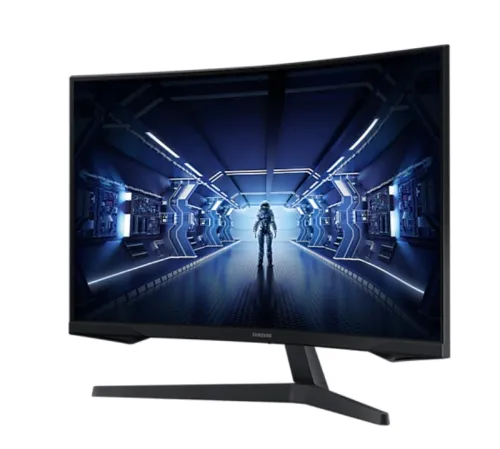 Монитор, Samsung C27G55TQ, 27" Odyssey GAMING, Curved VA QLED, 144 Hz, 1 ms GTG, 2560x1440, 250 cd/m2, 2500:1 Contrast, AMD FreeSync, HDR, Eye Saver Mode, Flicker Free, Game Mode, Display Port 1.2, HDMI 2.0, 178°/178°, Black - image 2