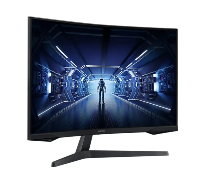 Монитор, Samsung C27G55TQ, 27" Odyssey GAMING, Curved VA QLED, 144 Hz, 1 ms GTG, 2560x1440, 250 cd/m2, 2500:1 Contrast, AMD FreeSync, HDR, Eye Saver Mode, Flicker Free, Game Mode, Display Port 1.2, HDMI 2.0, 178°/178°, Black - image 3