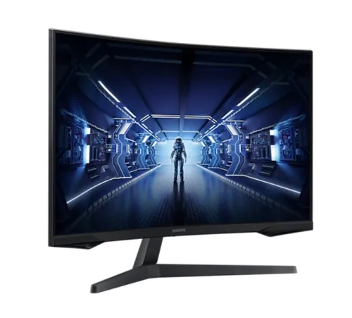 Монитор, Samsung C27G55TQ, 27" Odyssey GAMING, Curved VA QLED, 144 Hz, 1 ms GTG, 2560x1440, 250 cd/m2, 2500:1 Contrast, AMD FreeSync, HDR, Eye Saver Mode, Flicker Free, Game Mode, Display Port 1.2, HDMI 2.0, 178°/178°, Black - image 3