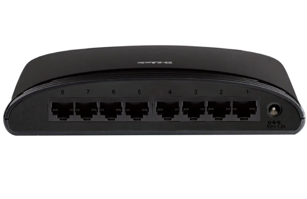 Комутатор, D-Link 8-Port 10/100Mbps Fast Ethernet Unmanaged Switch - image 1