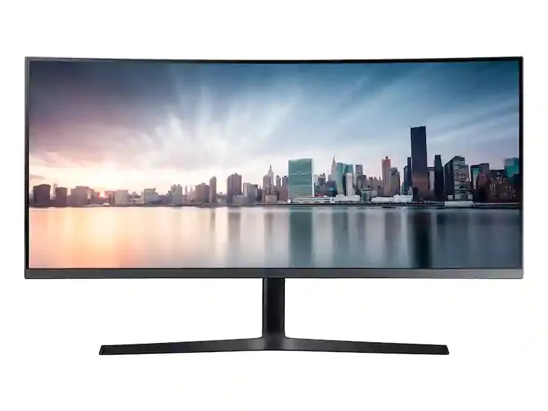Монитор, Samsung 34H890 34", CURVED VA, 21:9, 1800R, 4ms, 3440x1440, FreeSync, DP 1.2, 1xHDMI 2.0, USB HUB, USB-C, 300cd/m2, 178°/178°, HAS, Tilt, Dark Silver