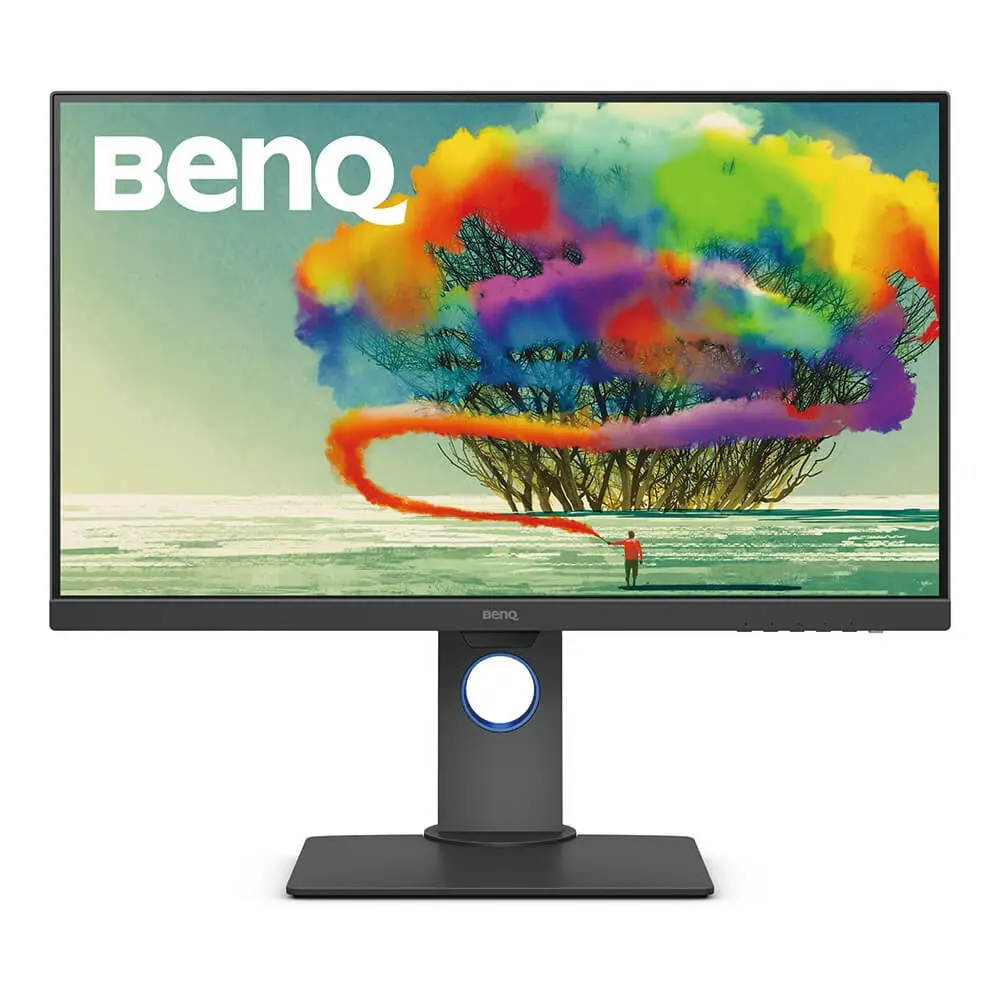 Монитор, BenQ PD2700U, 27" IPS LED, 5ms, 3840x2160 4K, Design Monitor, 100% sRGB, DualView, PIP/PBP, CAD/CAM, Flicker-free, LBL, B.I., 1300:1, 20M:1 DCR, 10 bit, 350 cd/m2, HDMI, DP, miniDP, DP out, USB hub, Speakers, Height Adj.,Tilt, Swivel, Pivot, Gray