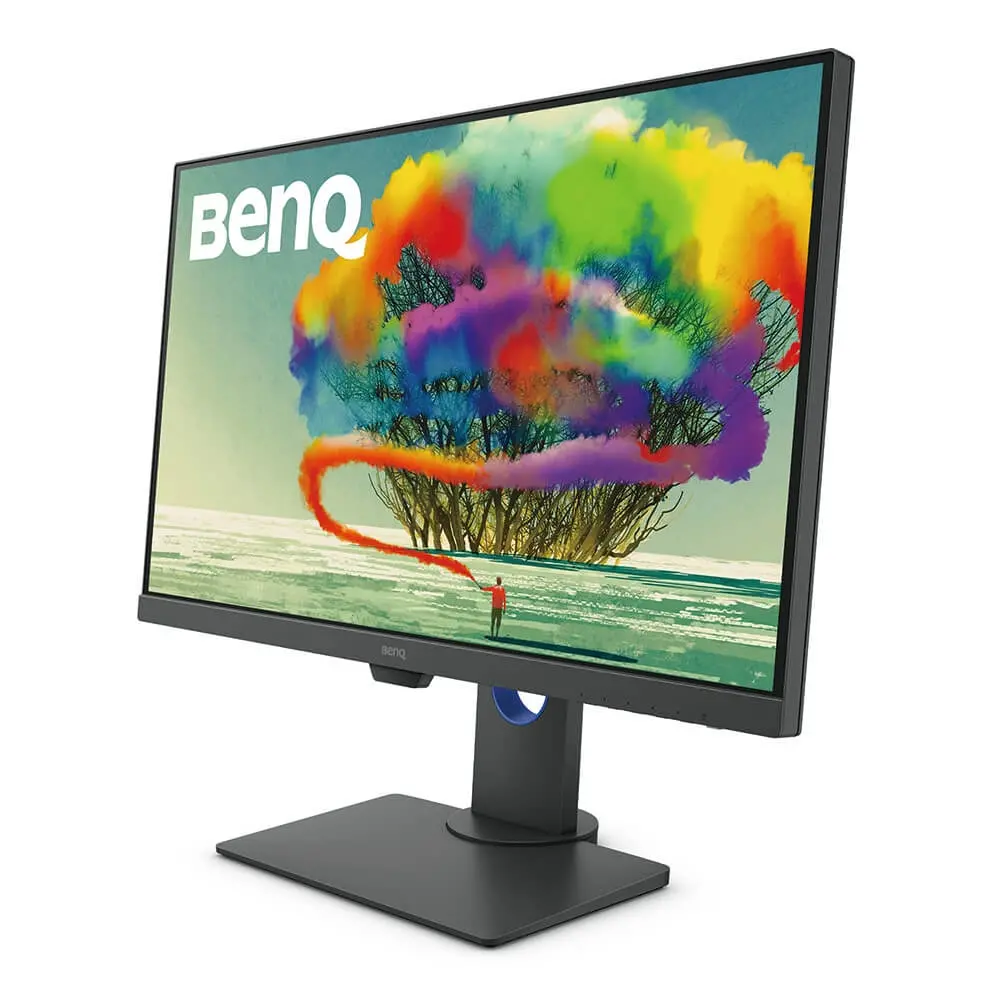 Монитор, BenQ PD2700U, 27" IPS LED, 5ms, 3840x2160 4K, Design Monitor, 100% sRGB, DualView, PIP/PBP, CAD/CAM, Flicker-free, LBL, B.I., 1300:1, 20M:1 DCR, 10 bit, 350 cd/m2, HDMI, DP, miniDP, DP out, USB hub, Speakers, Height Adj.,Tilt, Swivel, Pivot, Gray - image 4