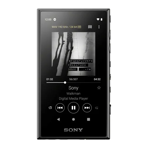 Mp3 плейър, Sony NW-A105, 16GB, Hi-Res Audio, NFC/Bluetooth, black