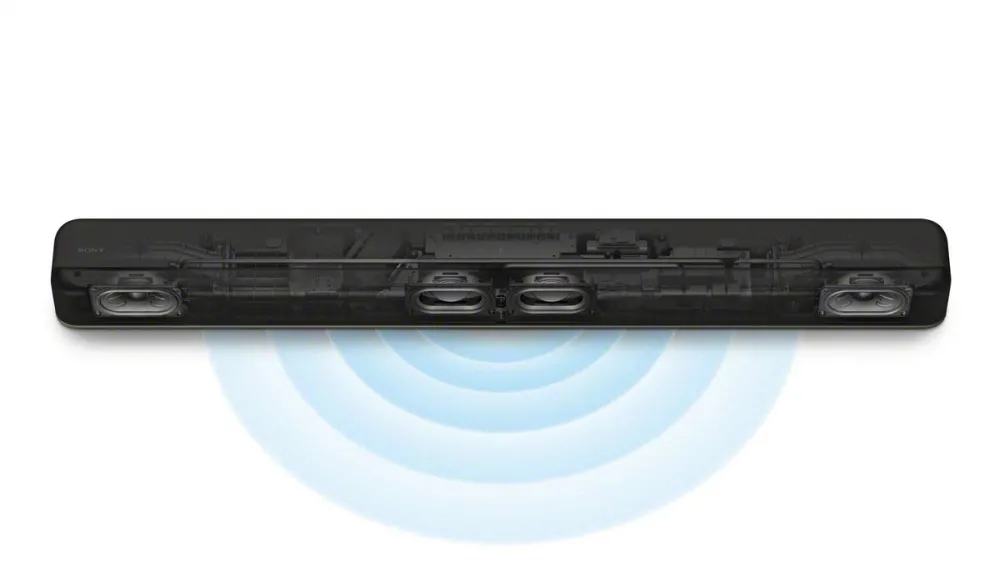 Аудио система, Sony HT-X8500, 2.1 channel Dolby Atmos / DTS:X soundbar with Wi-Fi and Bluetooth, black - image 3