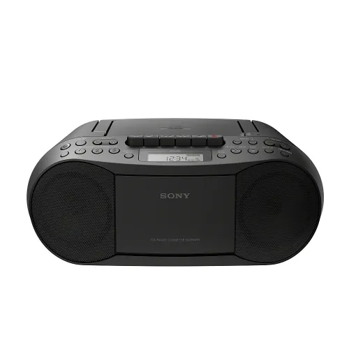 CD плейър, Sony CFD-S70 CD/Cassette player with Radio, black