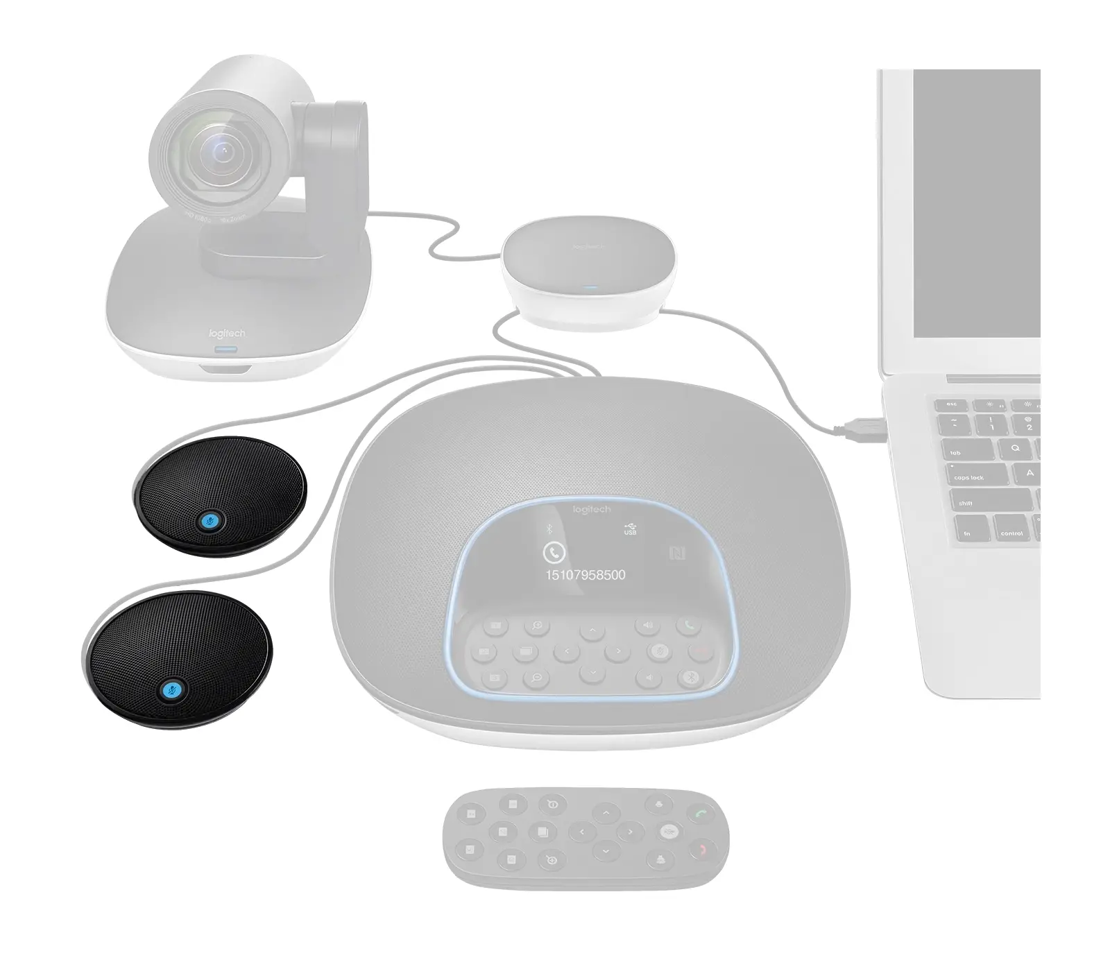 Logitech Group Expansion Microphones - image 1