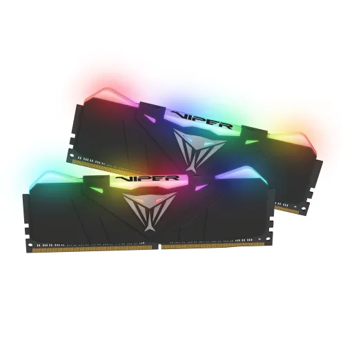 Памет, Patriot Viper RGB Black 16GB (2*8) 3600Mhz