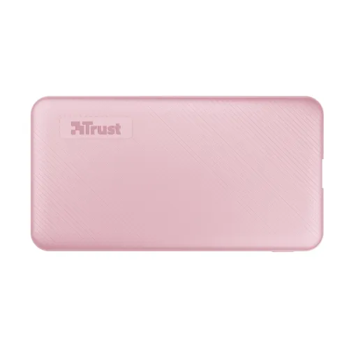Външна батерия, TRUST Primo Fast Ultra-thin Powerbank 5000 mAh Pink - image 2