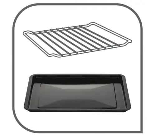 Фурна, Tefal OF484811, Optimo 39L, 2000W (grill 1000W), mechanical thermostat (max 240°C), timer (120min),4 cooking programs, reversible shelf, black - image 3