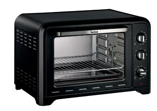 Фурна, Tefal OF484811, Optimo 39L, 2000W (grill 1000W), mechanical thermostat (max 240°C), timer (120min),4 cooking programs, reversible shelf, black