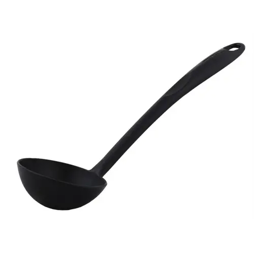 Polonic, Tefal 2744312, Bienvenue, polonic, ustensilă de bucătărie, până la 220°C, compatibil cu mașina de spălat vase, negru - 1