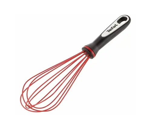 Tel de bătut, Tefal K2071714, Ingenio, Whisk, Ustensilă de bucătărie, Silicon, 36x9.2x6.2cm, negru - 1