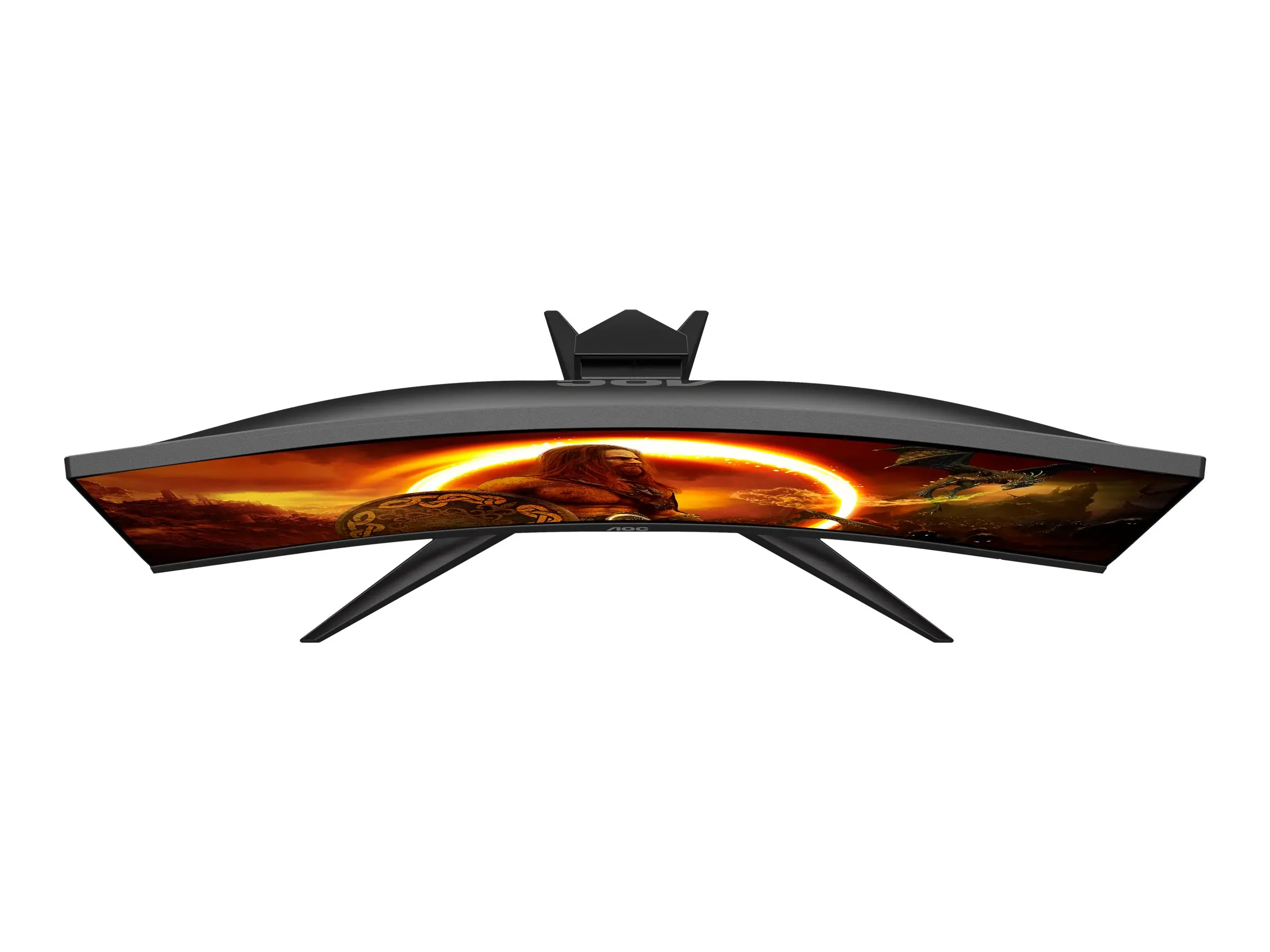 Монитор, AOC C24G2AE/BK, 23.6" Curved 1500R VA WLED, 1920x1080@165Hz, 4ms GtG/1ms MPRT, 250cd/m, 3000:1, DC80M:1, FreeSync Premium, FlickerFree, Low Blue Light, 2Wx2, Tilt, D-SUB, 2xHDMI, DP - image 10